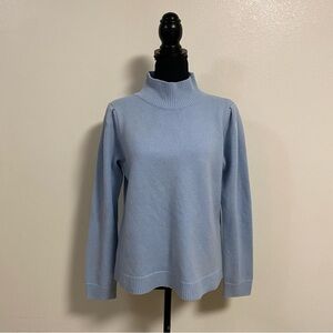 Molly Sweater Women’s Size medium Light Blue Wyat Merino Wool Cashmere Sweater